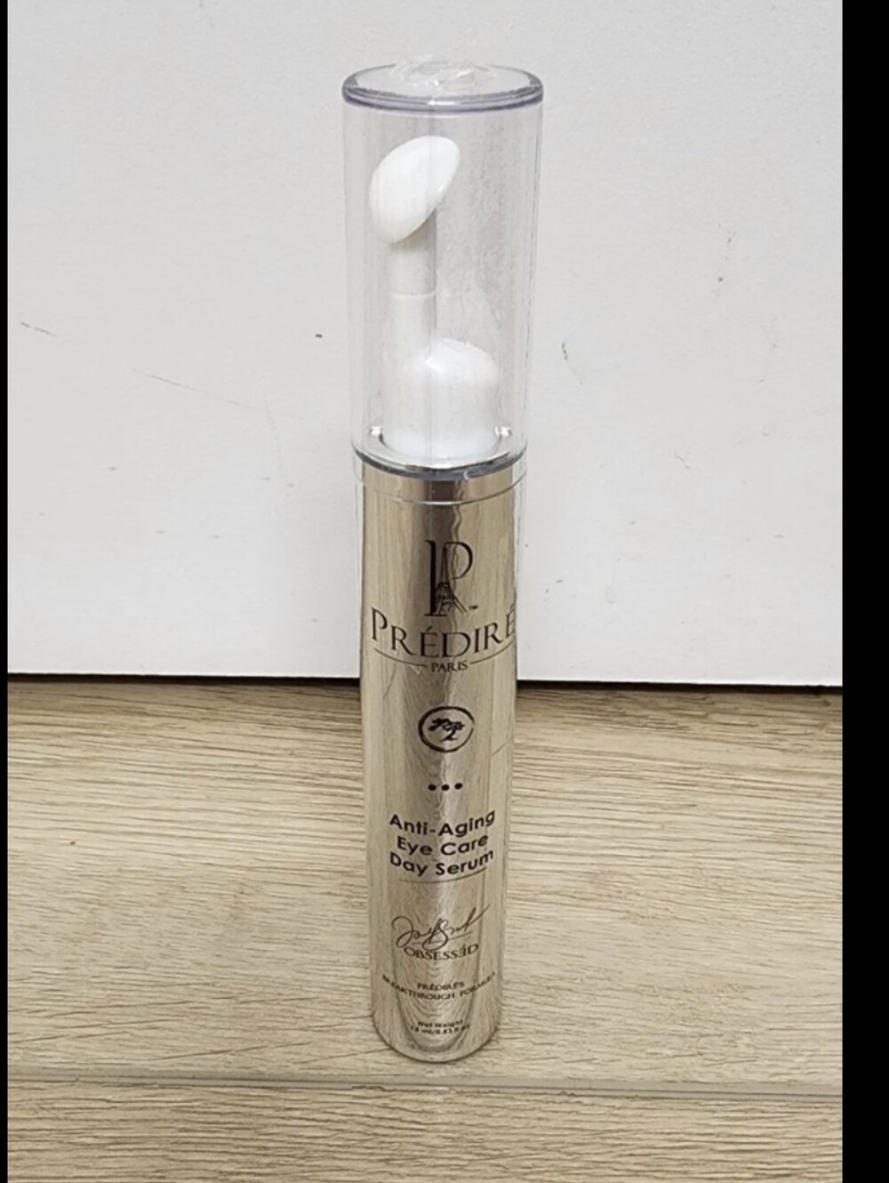 Predire Paris Intensive Anti Aging Eye Care Day Serum Gel Roller 0.53 Oz New